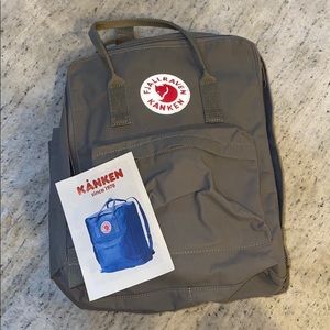Grey Fjallraven Backpack